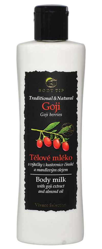 Tělové mléko Goji BODY TIP
200 ml