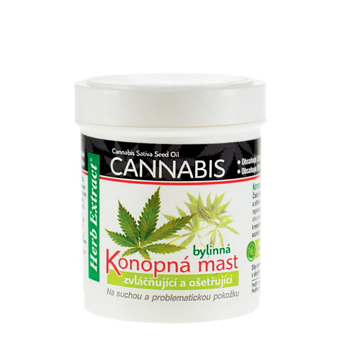 Bylinná mast CannaCare HERB EXTRACT 125 ml