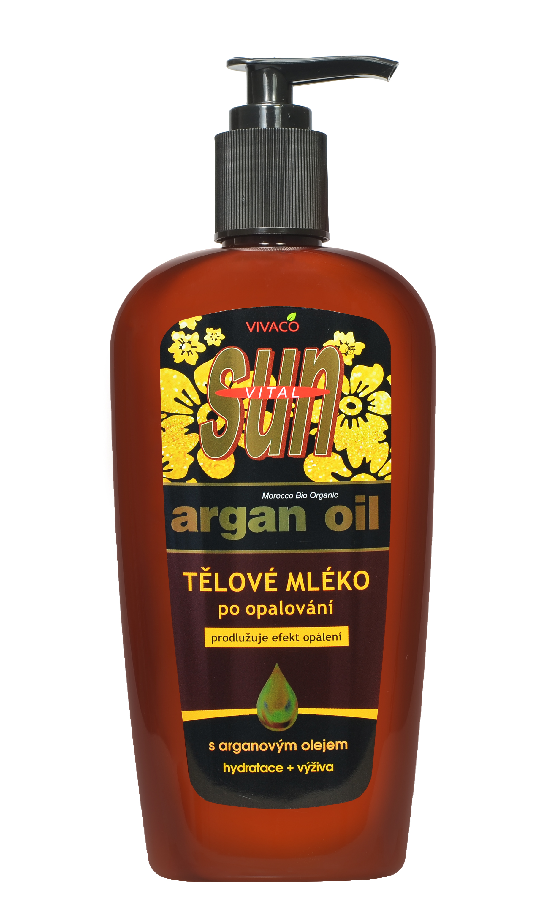 Tělové mléko po opalování s BIO arganovým olejem SUN VITAL
300 ml