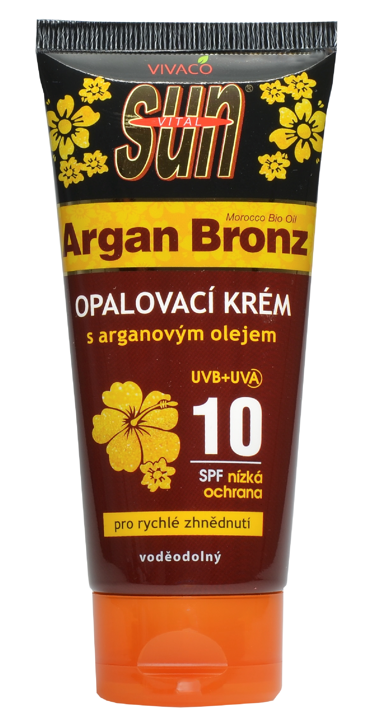Opalovací krém s BIO arganovým olejem SPF 10 SUN VITAL 100 ml