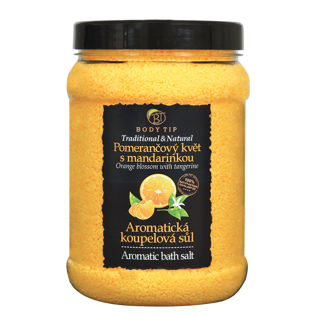 Koupelová sůl Pomerančový květ s mandarinkou BODY TIP 1500 g