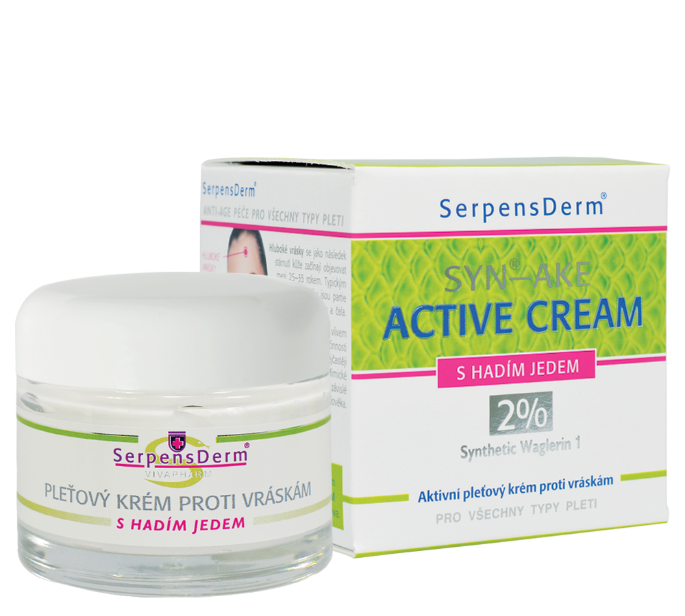 Pleťový krém proti vráskám s hadím jedem SERPENSDERM 50 ml (950191)