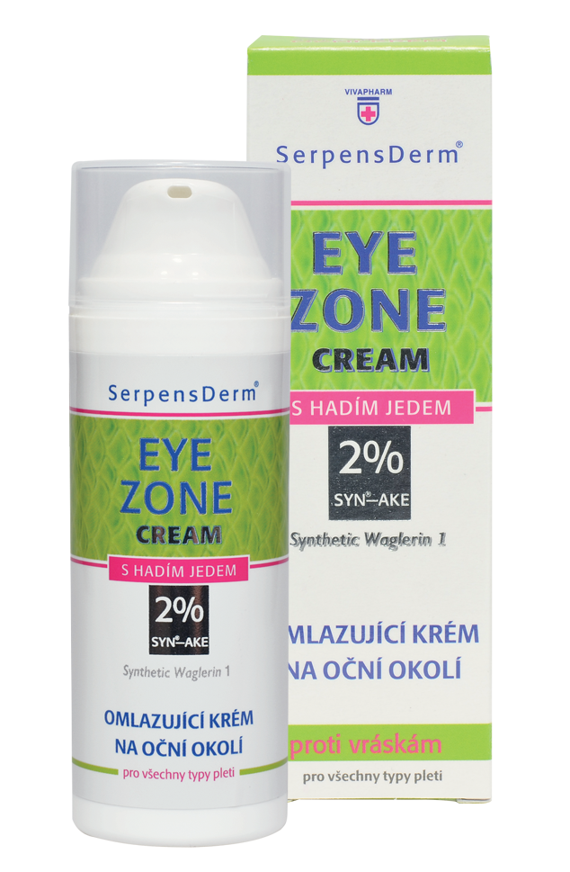 Omlazující krém na oční okolí s hadím jedem SERPENSDERM 50 ml