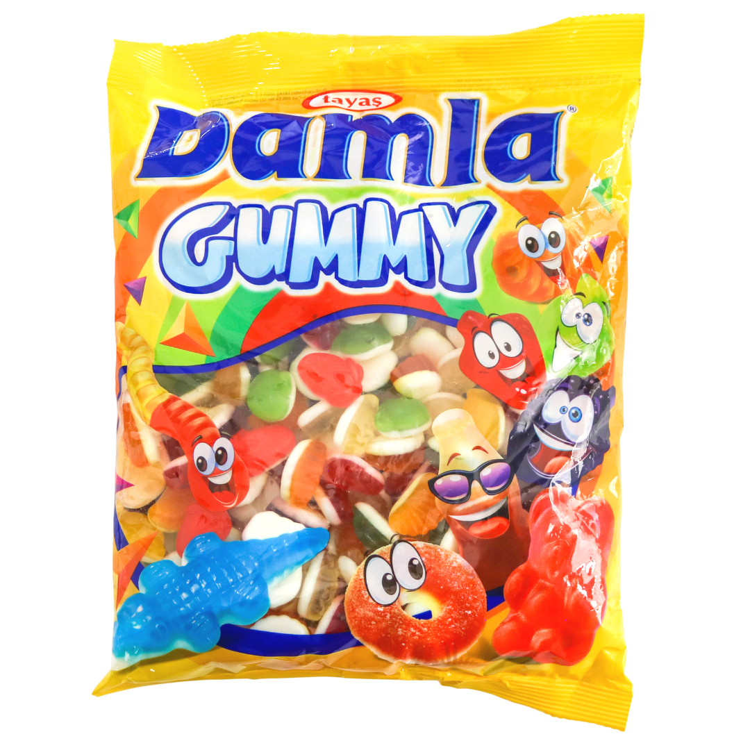 Damla Gummy Fruit 1kg