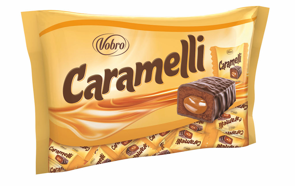 Vobro Caramelli tyčinka čokoládová 1kg