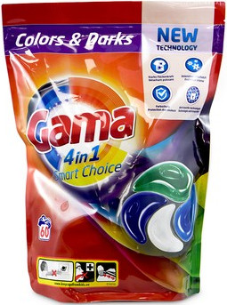 GAMA prací kapsle Color 60ks