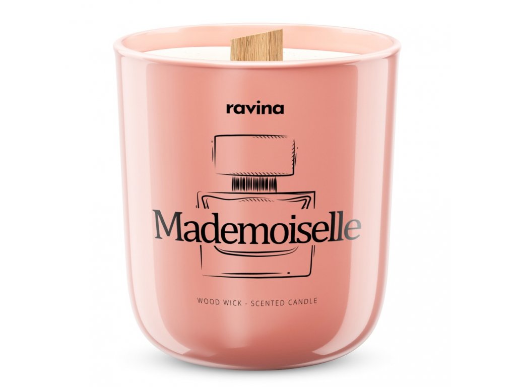 Ravina vonná sójová svíčka Mademoiselle 175g