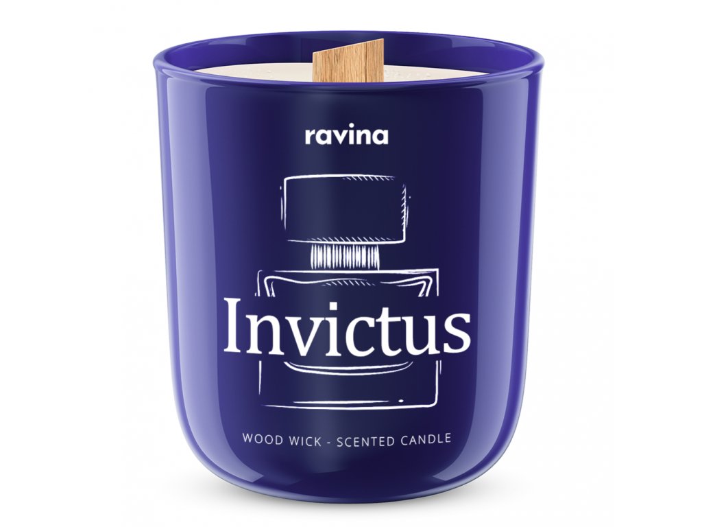 Ravina vonná sójová svíčka Invictus 175g