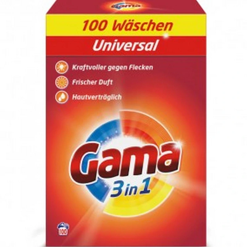 GAMA prací prášek Universal 6 kg / 100 praní