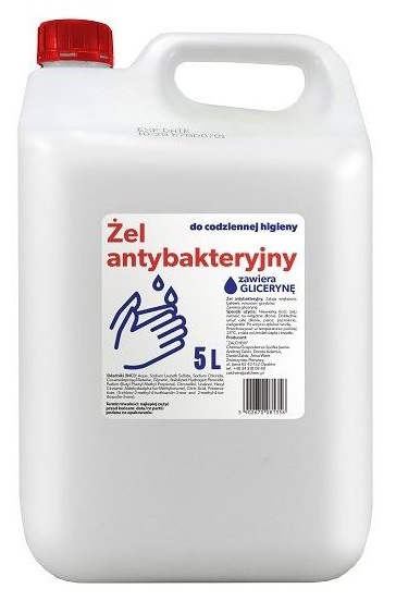 PowerWash antibakteriální mýdlo gelové 5 litrů : expirace 09/2020