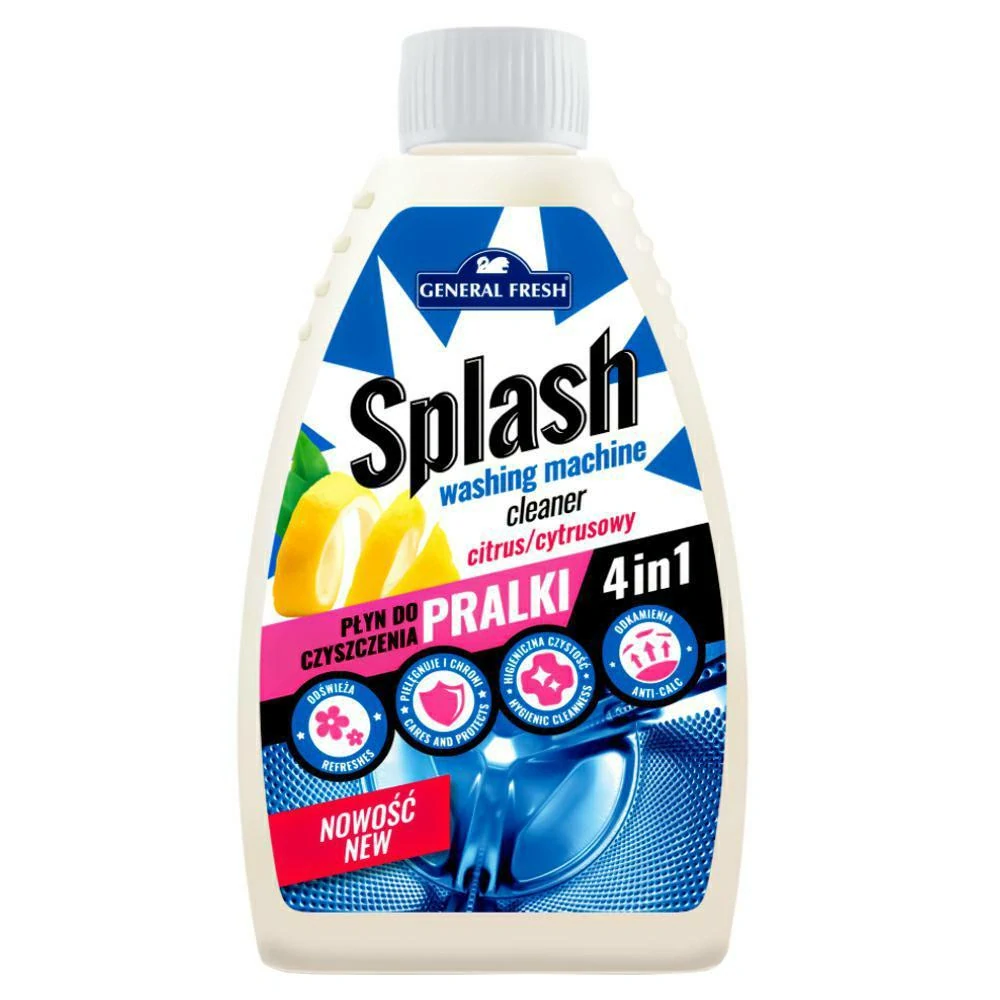 General Fresh Splash tekutý čistič pračky Lemon 250 ml