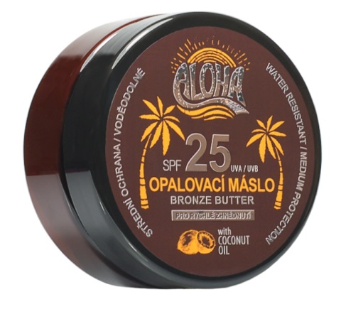 Opalovací máslo s kokosovým olejem SPF 25 ALOHA 200 ml (180025A)