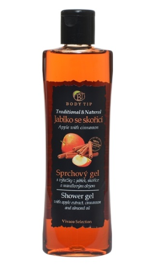 Sprchový gel Jablko se skořicí BODY TIP 200 ml