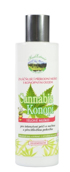 Tělové mléko CannaCare HERB EXTRACT 200 ml