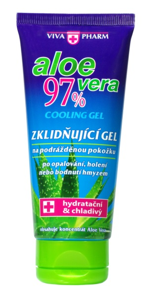 Zklidňující gel s Aloe vera 97% VIVAPHARM 100 ml (19526)