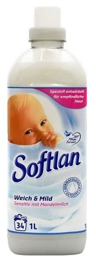 Softlan aviváž Weich Mild Sensitiv 1l / 34 praní