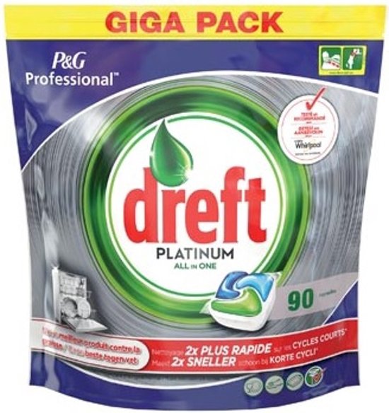 Dreft Platinum Kapsle do myčky 90 ks