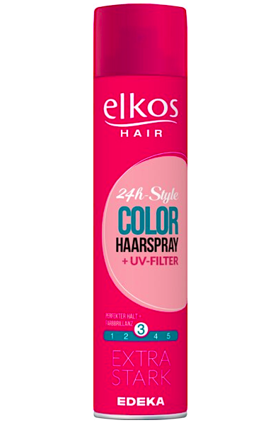 Elkos lak na vlasy Color 3, 400 ml