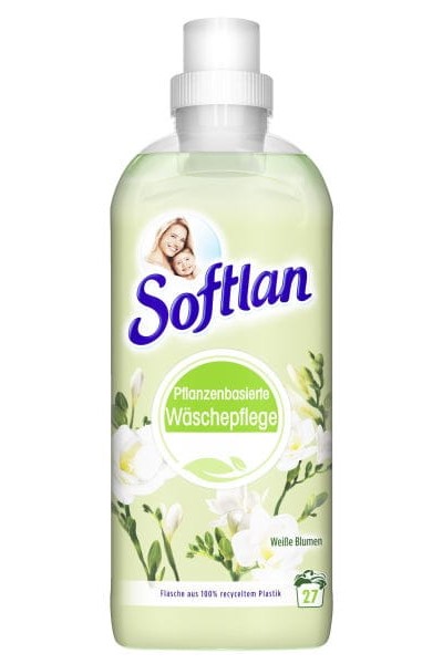 Softlan Weisse Blumen 650 ml 27 pracích dávek