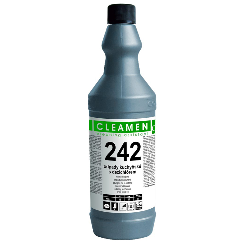 CLEAMEN 242 kuchyňské odpady s dezichlórem 1l