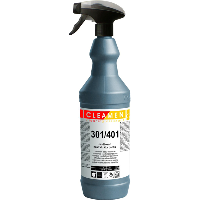 CLEAMEN 301/401 neutralizátor pachů, sanitární 1l
