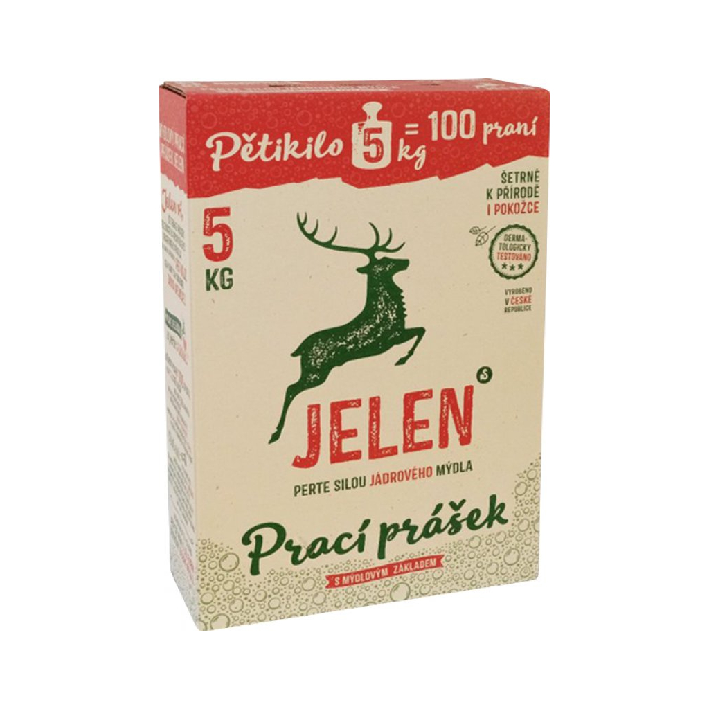 Jelen prací prášek Universal 5kg / 100 praní : expirace 01/2025