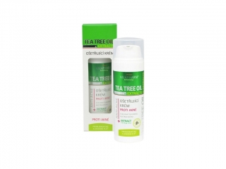 Pleťový ošetřující krém s Tea Tree Oil VIVAPHARM 50ml (702001)