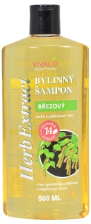 Bylinný šampon na vlasy Bříza HERB EXTRACT 500 ml (73002)