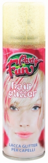 Lak s glitry na vlasy ZLATÝ, 125 ml