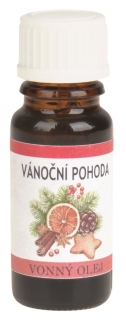 Olej vonný 10 ml - Vánoční pohoda (14559)