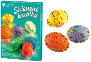Sada k dekorování vajíček - skleněné korálky (7723)