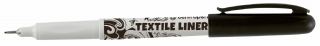 Popisovač tenký na textil Textile Liner ČERNÝ, CENTROPEN (991020)