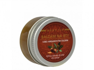 Balzám na rty s BIO arganovým olejem BODY TIP 25 g
