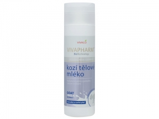 Tělové mléko s kozím mlékem VIVAPHARM 200 ml (96201)