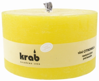 Citronela, zahradní svíčka 14 x 8 cm, 1 000 g (20040)