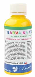 Barvy na textil 50g 1. ŽLUTÁ (6101-01)
