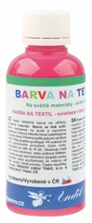 Barvy na textil 50g 4. RŮŽOVÁ (6101-04)