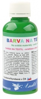 Barvy na textil 50g 9. TMAVĚ ZELENÁ (6101-09)