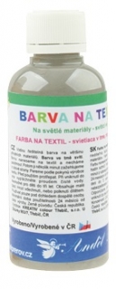 Barvy na textil 50g 14. STŘÍBRNÁ (6101-14)
