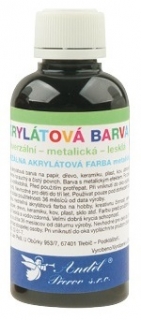 Univerzální akrylátové barvy matné 50g 12. ČERNÁ (6115-12)