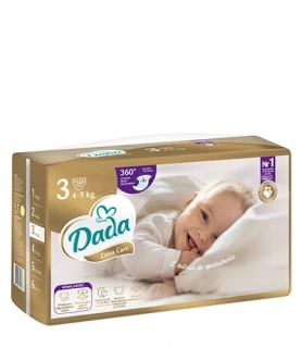 Dada dětské plenky Extra Care, vel 3, 4-9 kg, 50 ks