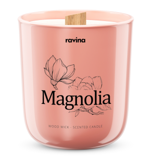 Ravina vonná sójová svíčka Magnolia 175g