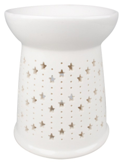 Aromalampa porcelánová hvězdičky 13 cm (19554)