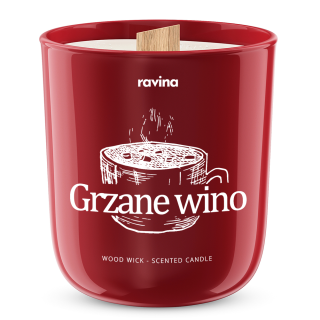 Ravina vonná sójová svíčka Svařené víno 175g