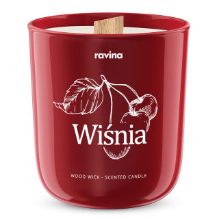 Ravina vonná sójová svíčka Višně 175g