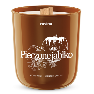 Ravina vonná sójová svíčka Pečené Jablko 175g
