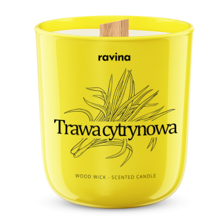 Ravina vonná sójová svíčka Citronová tráva 175g