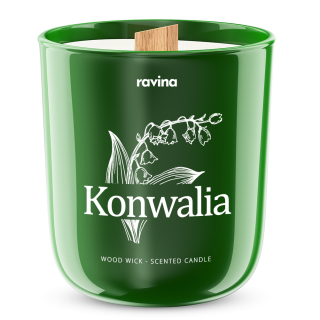 Ravina vonná sójová svíčka Konvalinka 175g