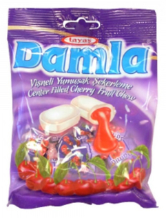 Damla měkké bonbóny plněné Višeň 90 g 