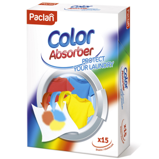 Paclan ubrousky do pračky proti zbarvení prádla Color Catcher 15 ks